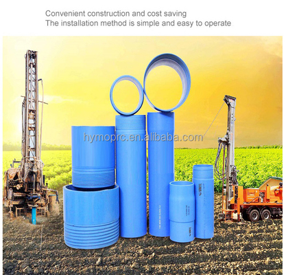 Collegamento adesivo PVC tubo di rivestimento per pozzo d'acqua e di grande diametro