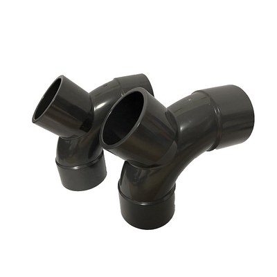 Fittings per tubi in UPVC Y a prezzi accessibili in bianco con pressione PN16 e dimensioni DN50 DN63