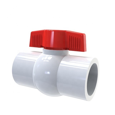 Valvola a sfera in PVC da 1 pollice per approvvigionamento idraulico Potenza idraulica OEM Personalizzazione supportata