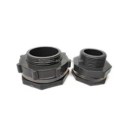 25mm Paratia Unione Forgiato Plastica Connettore Serbatoio Acqua con Flange OEM Supported