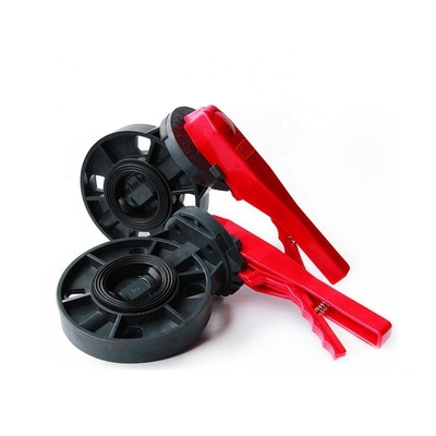 OEM UPVC Butterfly Valve DN 150 Doppia flangia Potenza idraulica per applicazioni generali