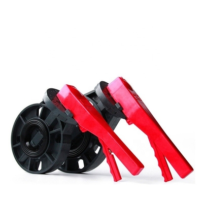 OEM UPVC Butterfly Valve DN 150 Doppia flangia Potenza idraulica per applicazioni generali