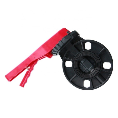 OEM UPVC Butterfly Valve DN 150 Doppia flangia Potenza idraulica per applicazioni generali