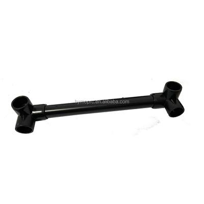 Fittings di connettore di tubi in PVC per idraulici ASTM Sch40 personalizzare colore nero 1/2 &quot; gomito