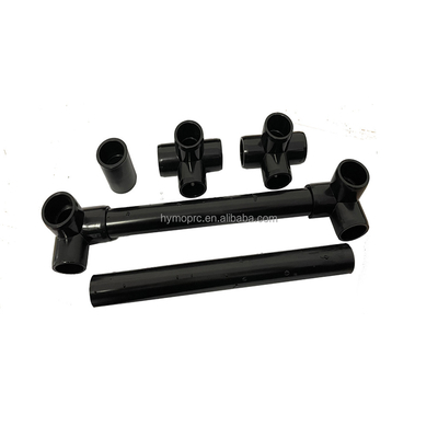 Fittings di connettore di tubi in PVC per idraulici ASTM Sch40 personalizzare colore nero 1/2 &quot; gomito