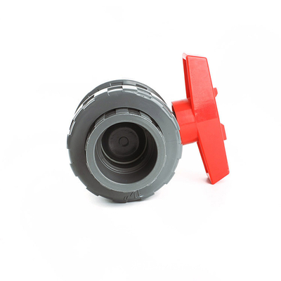 Valvola a sfera a presa/filamento True Union con flange in PVC e OEM Manufacturing