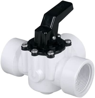 Valvola a sfera in PVC a 3 vie per piscine Medi idraulici per acqua Applicazione generale OEM
