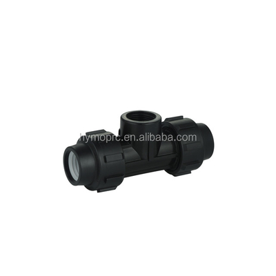 Fittings di tubi di compressione in HDPE e PP da 20 mm-400 mm per sistemi di irrigazione di lunga durata