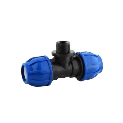 Fabbricazione di apparecchi di compressione in HDPE PP per sistemi di irrigazione agricola e standard DIN