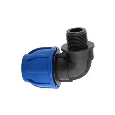Fabbricazione di apparecchi di compressione in HDPE PP per sistemi di irrigazione agricola e standard DIN