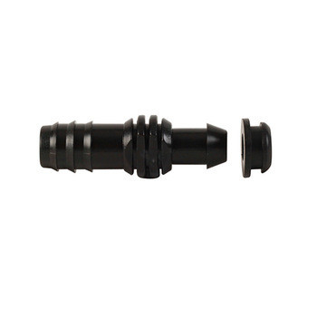 Fittings di irrigazione a goccia blu da 20 mm e 16 mm Anello di pinza in plastica per tubi a goccia PE