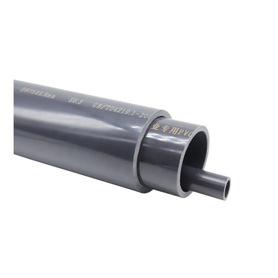 Lunghezza 10 piedi Schedule 40 PVC Grigio Standard Tubo di condotto filo elettrico campana fine 1&quot; PVC